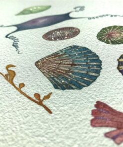 Limpet Shell with Metalic Watercolour Paint
