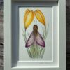 spring crocus fairy framed artwork